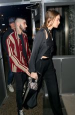 GIGI HADID and Zayn Malik Celebrates His 27th Birthday in New York 01/12/2020