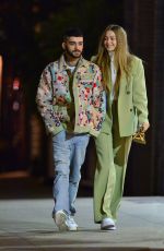 GIGI HADID and Zayn Malik Out in New York 01/11/2020