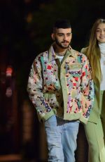 GIGI HADID and Zayn Malik Out in New York 01/11/2020