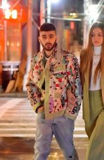 GIGI HADID and Zayn Malik Out in New York 01/11/2020