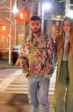 GIGI HADID and Zayn Malik Out in New York 01/11/2020