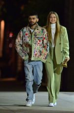 GIGI HADID and Zayn Malik Out in New York 01/11/2020