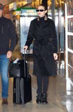 GIGI HADID Arrives at JFK Airport in New York 01/24/2020