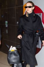 GIGI HADID Arrives at JFK Airport in New York 01/24/2020