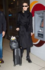 GIGI HADID Arrives at JFK Airport in New York 01/24/2020