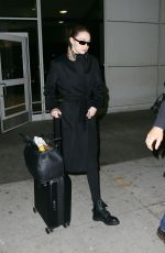 GIGI HADID Arrives at JFK Airport in New York 01/24/2020