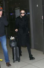 GIGI HADID Arrives at JFK Airport in New York 01/24/2020