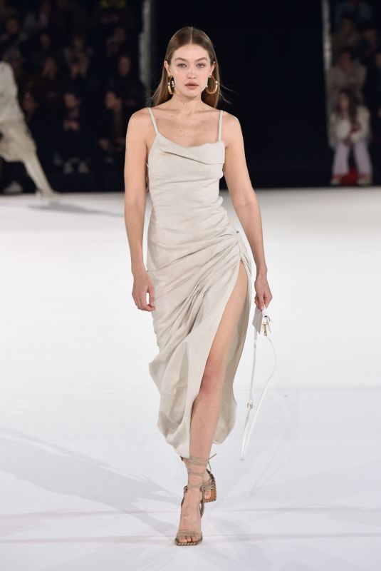 GIGI HADID at Jacquemus Runway Show at Paris Fashion Week 01/18/2020