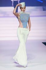 GIGI HADID at Jean-Paul Gaultier Haute Couture Show in Paris 01/22/2020