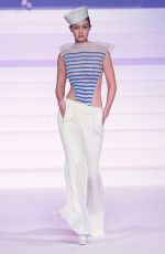 GIGI HADID at Jean-Paul Gaultier Haute Couture Show in Paris 01/22/2020
