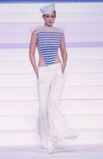 GIGI HADID at Jean-Paul Gaultier Haute Couture Show in Paris 01/22/2020
