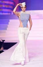 GIGI HADID at Jean-Paul Gualtier Haute Couture Show in Paris 01/22/2020