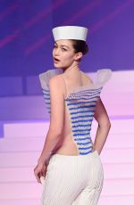 GIGI HADID at Jean-Paul Gualtier Haute Couture Show in Paris 01/22/2020