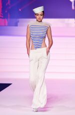 GIGI HADID at Jean-Paul Gualtier Haute Couture Show in Paris 01/22/2020