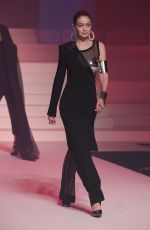 GIGI HADID at Jean-Paul Gualtier Haute Couture Show in Paris 01/22/2020