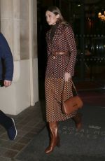 GIGI HADID Heading to Prada Dinner Party at Paris Fashion Week 01/19/2020