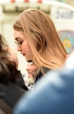 GIGI HADID Leaves Manhattan Criminal Court in New York 01/13/2020