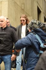 GIGI HADID Leaves Manhattan Criminal Court in New York 01/13/2020