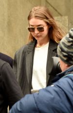 GIGI HADID Leaves Manhattan Criminal Court in New York 01/13/2020