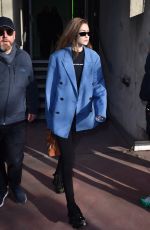 GIGI HADID Out and About in Paris 01/19/2020