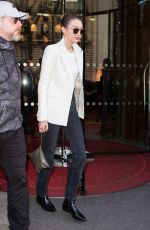 GIGI HADID Out at Paris Fashion Week 01/17/2020