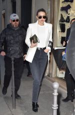 GIGI HADID Out at Paris Fashion Week 01/17/2020