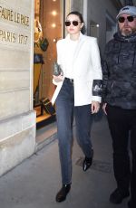 GIGI HADID Out at Paris Fashion Week 01/17/2020