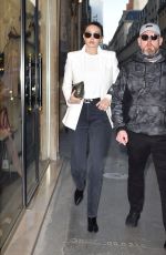 GIGI HADID Out at Paris Fashion Week 01/17/2020