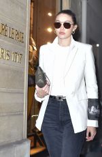 GIGI HADID Out at Paris Fashion Week 01/17/2020