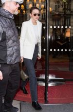 GIGI HADID Out at Paris Fashion Week 01/17/2020