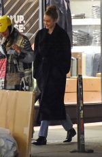 GIGI HADID Out in New York 01/15/2020
