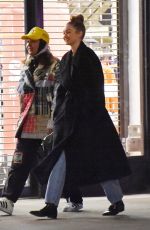 GIGI HADID Out in New York 01/15/2020
