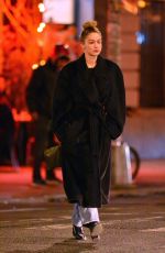GIGI HADID Out in New York 01/15/2020
