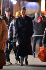 GIGI HADID Out in New York 01/15/2020