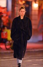 GIGI HADID Out in New York 01/15/2020