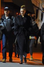 GIGI HADID Out in New York 01/15/2020