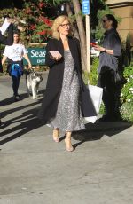 GILLIAN ANDERSON Leaves Four Seasons Hotel in Beverly Hills 01/03/2020