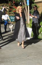 GILLIAN ANDERSON Leaves Four Seasons Hotel in Beverly Hills 01/03/2020