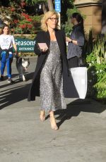 GILLIAN ANDERSON Leaves Four Seasons Hotel in Beverly Hills 01/03/2020