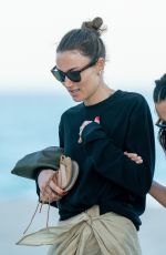 GIRGIA TORDINI Out on the Beach in Miami 01/03/2020