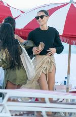 GIRGIA TORDINI Out on the Beach in Miami 01/03/2020