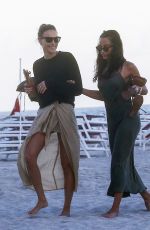 GIRGIA TORDINI Out on the Beach in Miami 01/03/2020