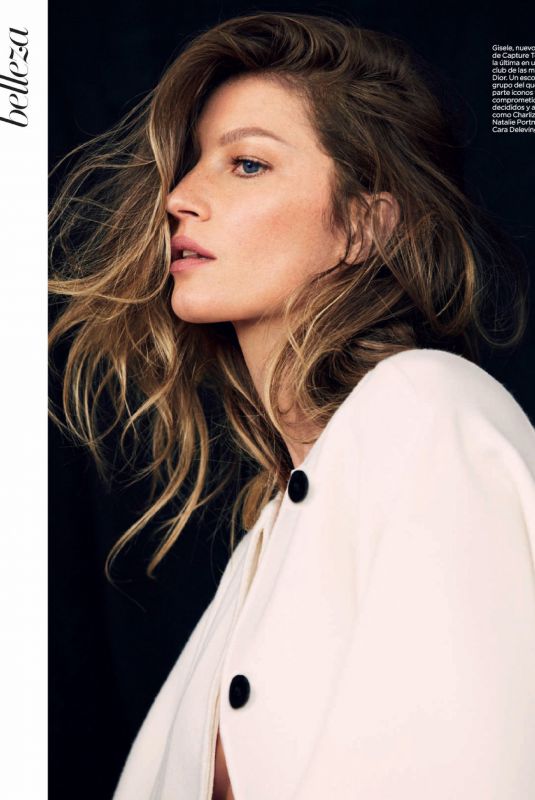 GISELE BUNDCHEN in Harper;s Bazaar Magazine, Spain February 2020
