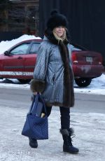 GOLDIE HAWN Out and About in Aspen 12/31/2019