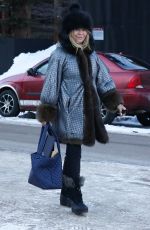GOLDIE HAWN Out and About in Aspen 12/31/2019