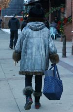 GOLDIE HAWN Out and About in Aspen 12/31/2019