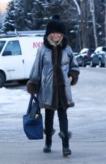 GOLDIE HAWN Out and About in Aspen 12/31/2019