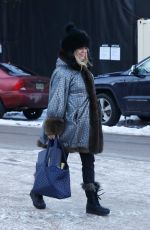 GOLDIE HAWN Out and About in Aspen 12/31/2019
