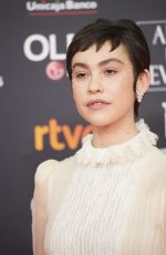 GRETA FERNANDEZ at 34th Goya Cinema Awards 2020 in Madrid 01/25/2020