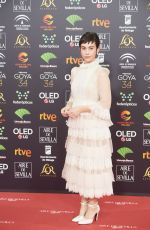 GRETA FERNANDEZ at 34th Goya Cinema Awards 2020 in Madrid 01/25/2020